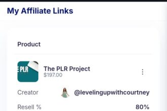 Sida loo helo link-ga affiliate-ka ee The PLR Project ee Stan Store