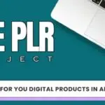 Sawir muujinaya digital products iyo calaamadda Private Label Rights (PLR) ee ganacsiga online-ka.